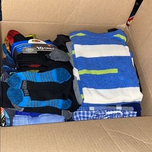 Full Box of Boy Clothes